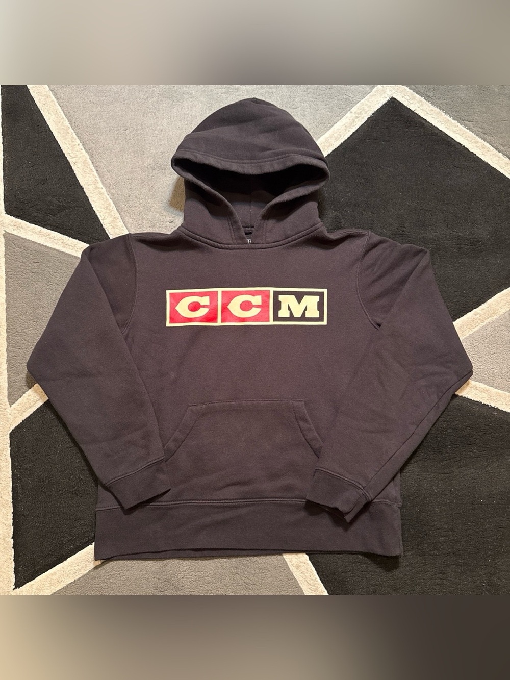 Black youth CCM hoodie